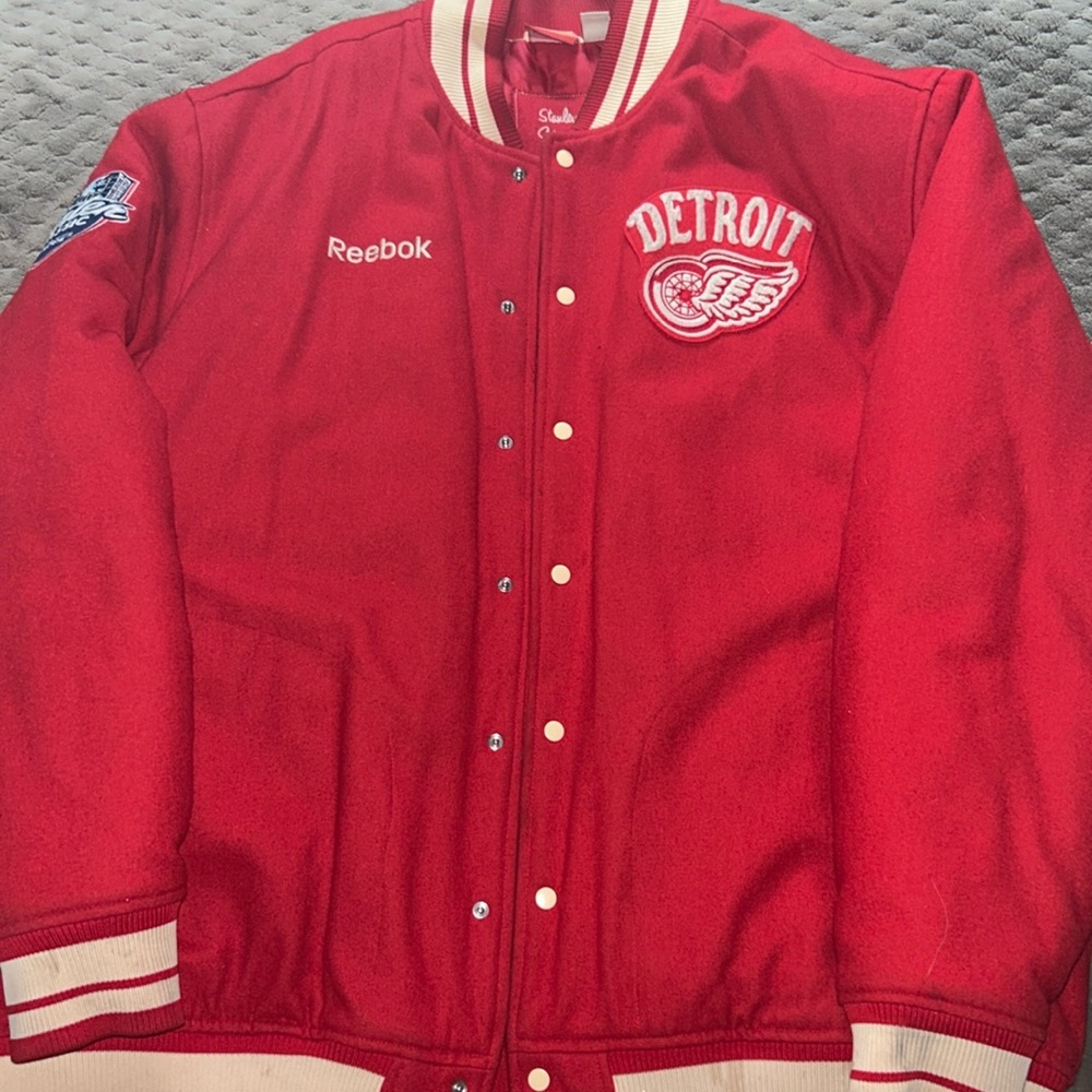 Detroit Red Wings Varsity Jacket